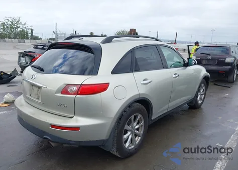 2007 Infiniti Fx35 z USA, uszkodzony, nr VIN JNRAS08U57X100814